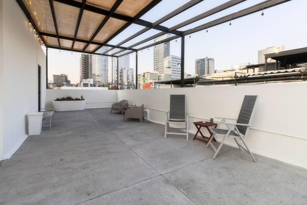 Апартаменти L204 Studio Apt 2Bdrm 1Bath Fits 6 Ac Rooftop Мехіко Екстер'єр фото