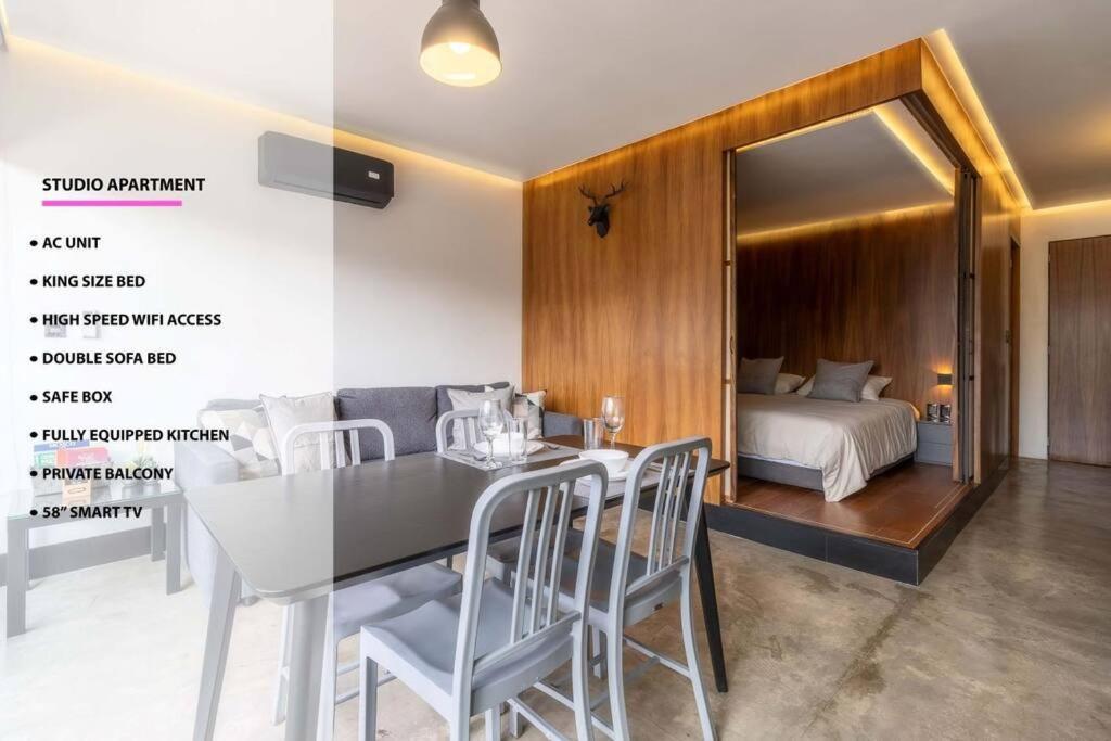 Апартаменти L204 Studio Apt 2Bdrm 1Bath Fits 6 Ac Rooftop Мехіко Екстер'єр фото